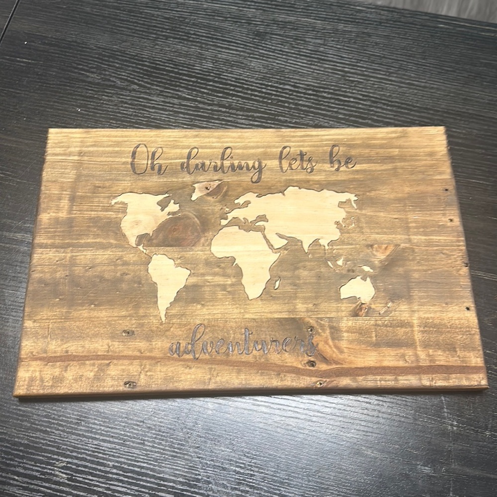 Custom design wood sign 🩵